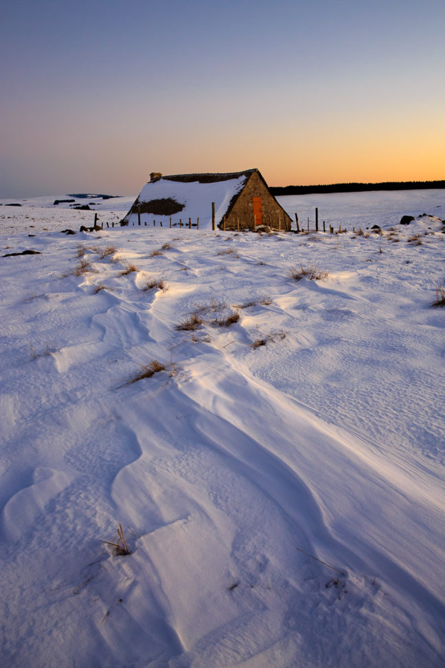 Stage photo de paysage en hiver, Aubrac